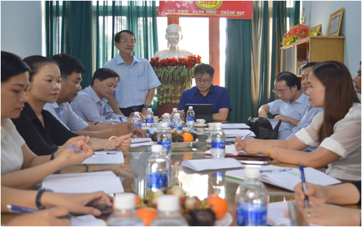 Giám đốc Trung tâm Khuyến nông Quốc gia thăm và làm việc với Trung tâm Khuyến nông - Giống cây trồng, vật nuôi và Thủy sản tỉnh Đắk Lắk